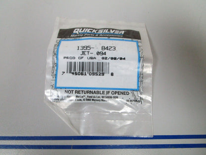 *NEW OEM* 0810 Mercury Quicksilver Jet .094 1395-8423