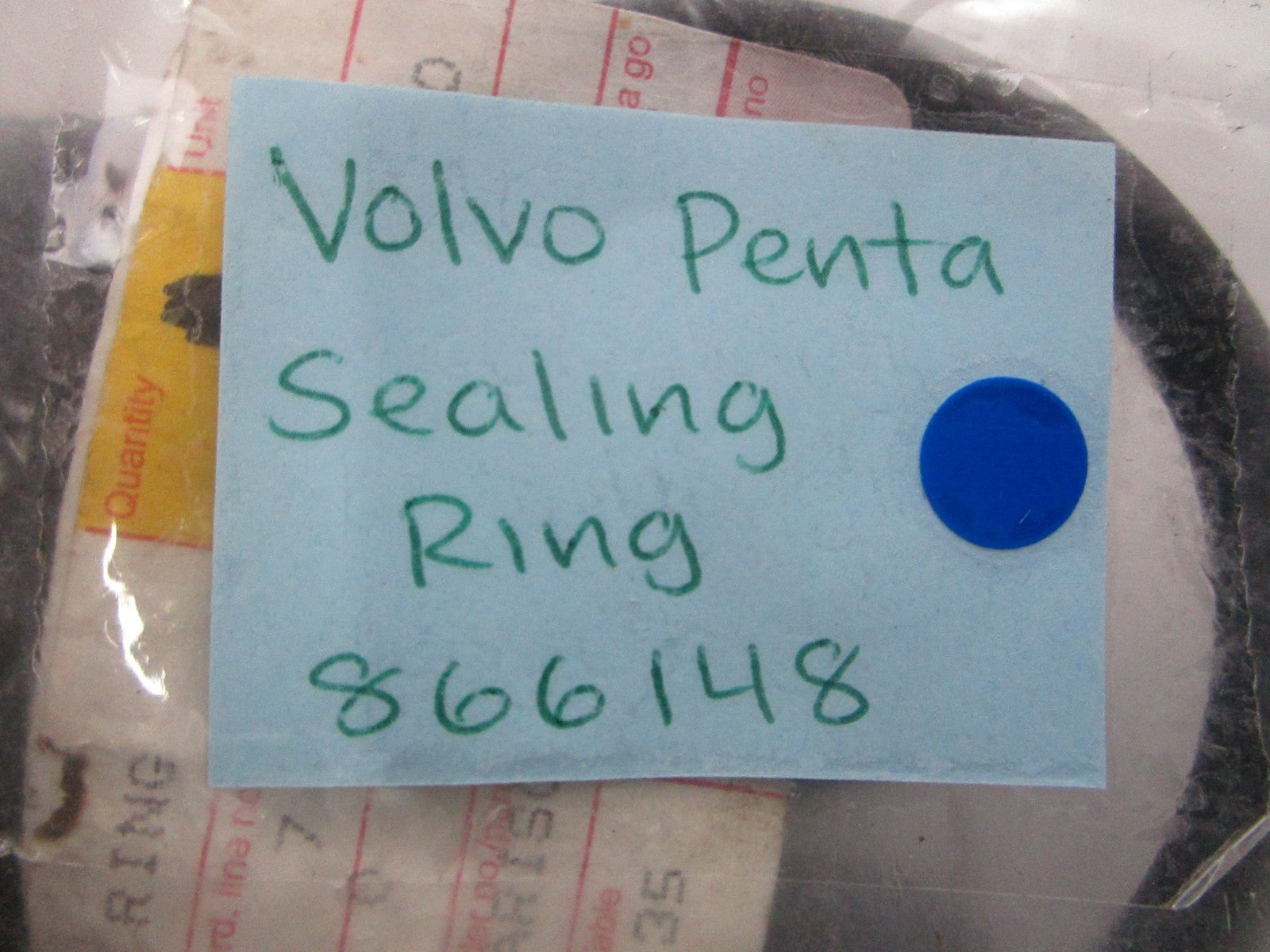 NEW OEM 866148 Volvo Penta Sealing Ring 0810