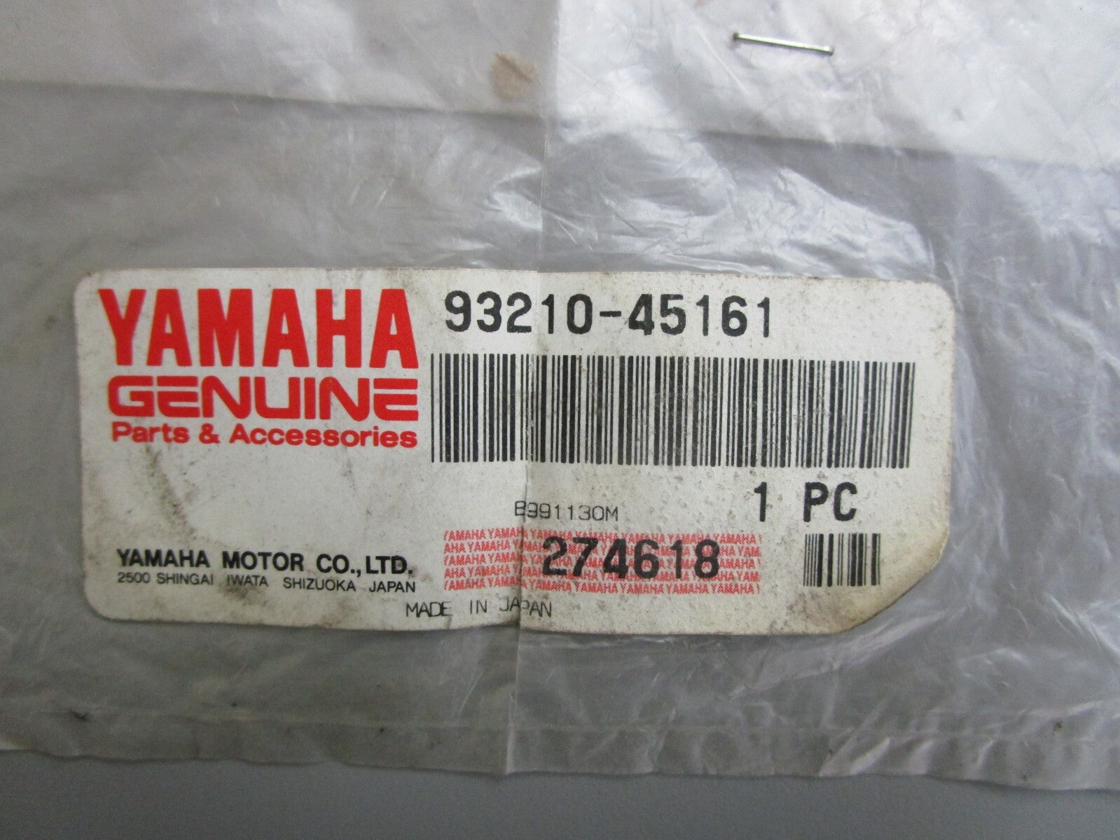 *NEW OEM* 0810 Yamaha O-Ring 93210-45161