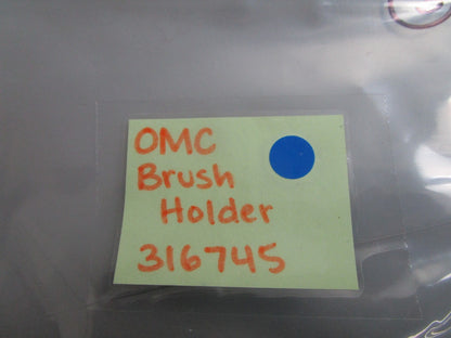 *NEW OEM* 0810 OMC Johnson Evinrude Brush Holder 316745 0316745