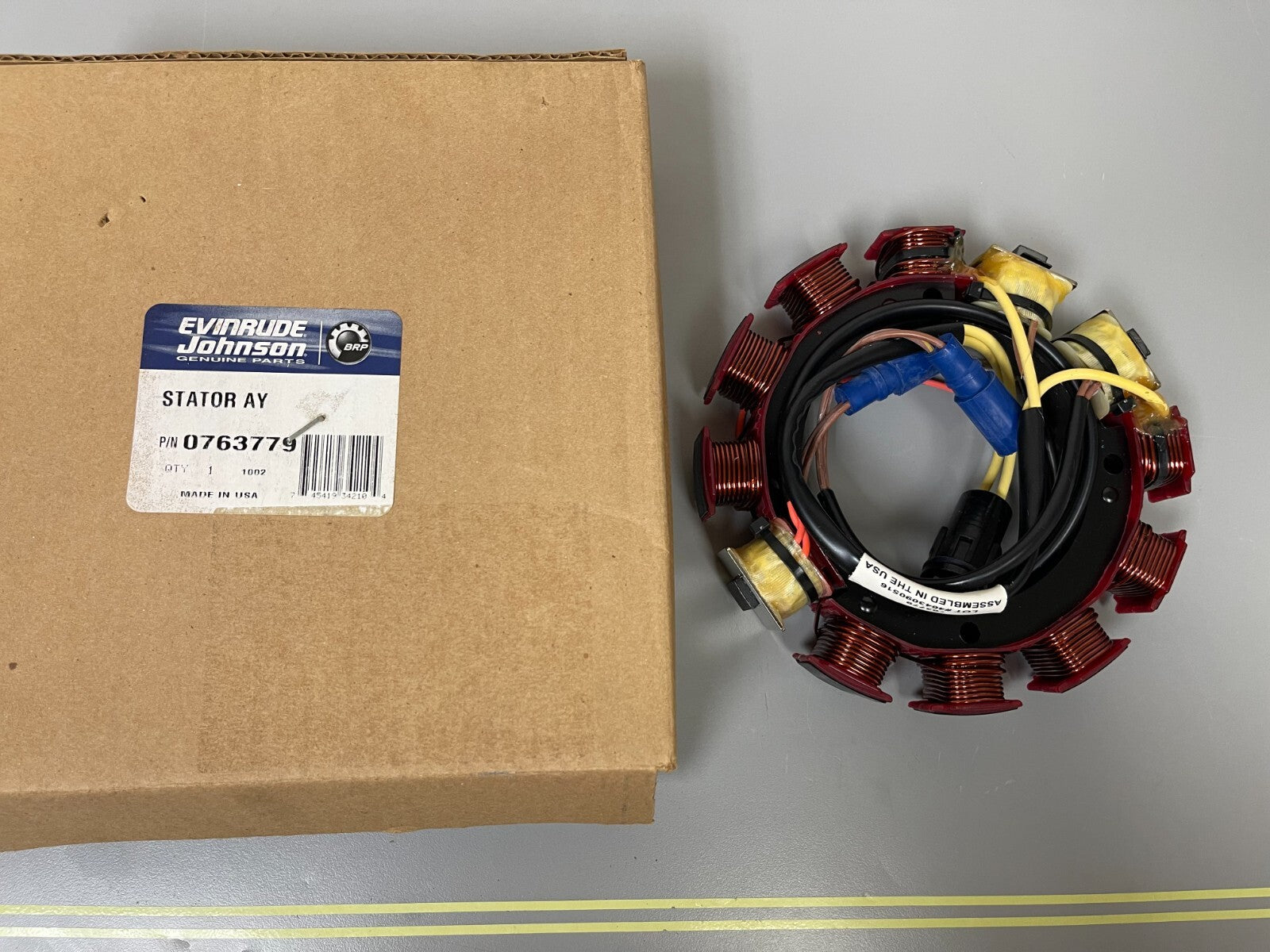 *NEW OEM*Johnson Evinrude Stator 185-300 HP 35 AMP 763779 0763779
