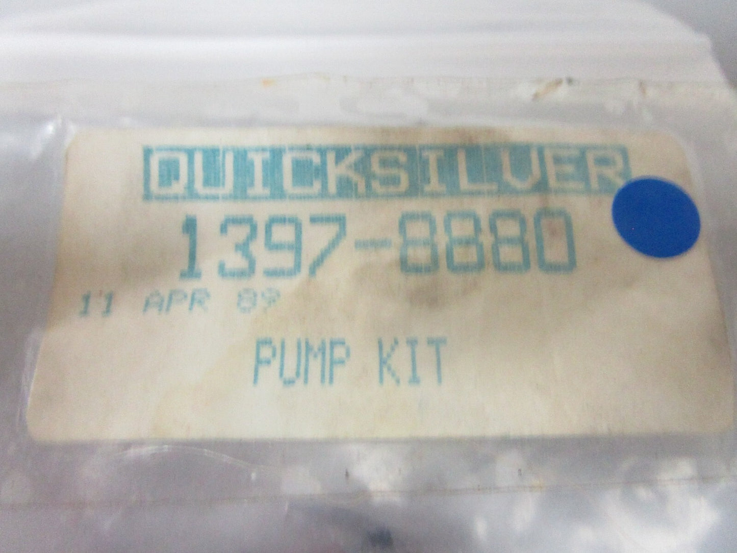 *NEW OEM* (LOT OF 2) 0810 Mercury Quicksilver Pump Kit 1397-8880