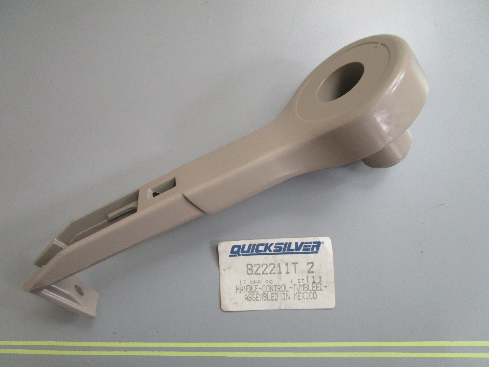 *NEW OEM* 0820 Mercury Quicksilver Control Box Handle 822211T2