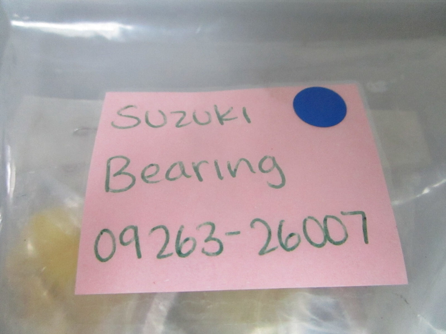 *NEW OEM* 0810 Suzuki Bearing 09263-26007