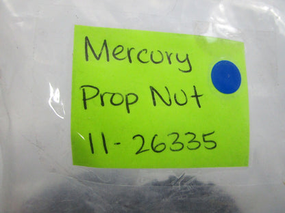 NEW OEM 11-26335 Mercury Quicksilver Prop Nut 0810