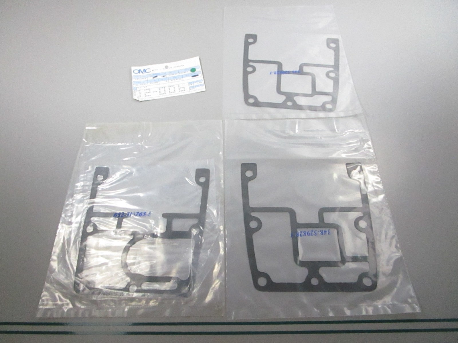 NEW OEM (LOT OF 3) 329828 0329828 OMC Johnson Evinrude Gasket 0810