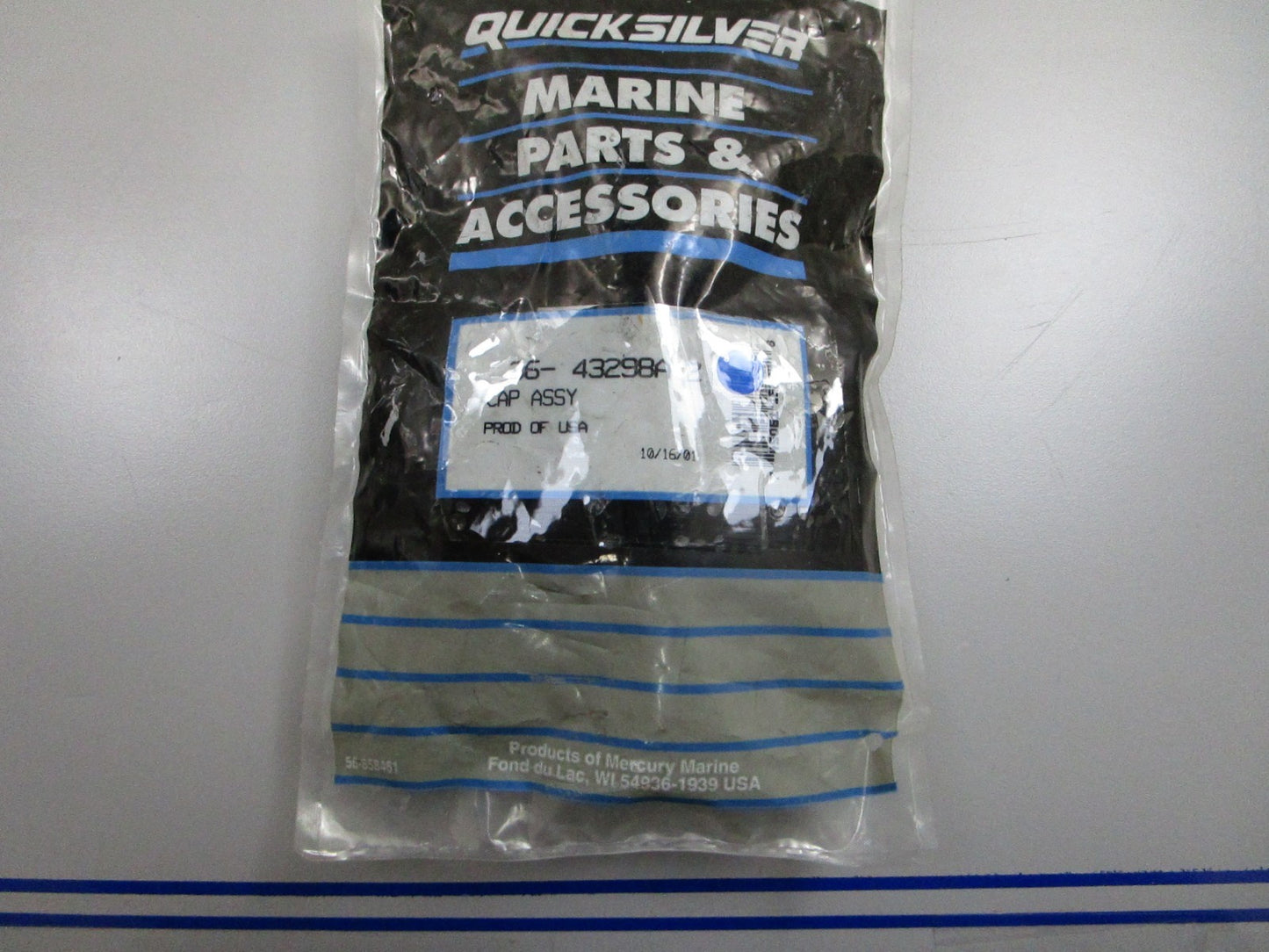 *NEW OEM* 0810 Mercury Quicksilver Cap Assembly 36-43298A 2