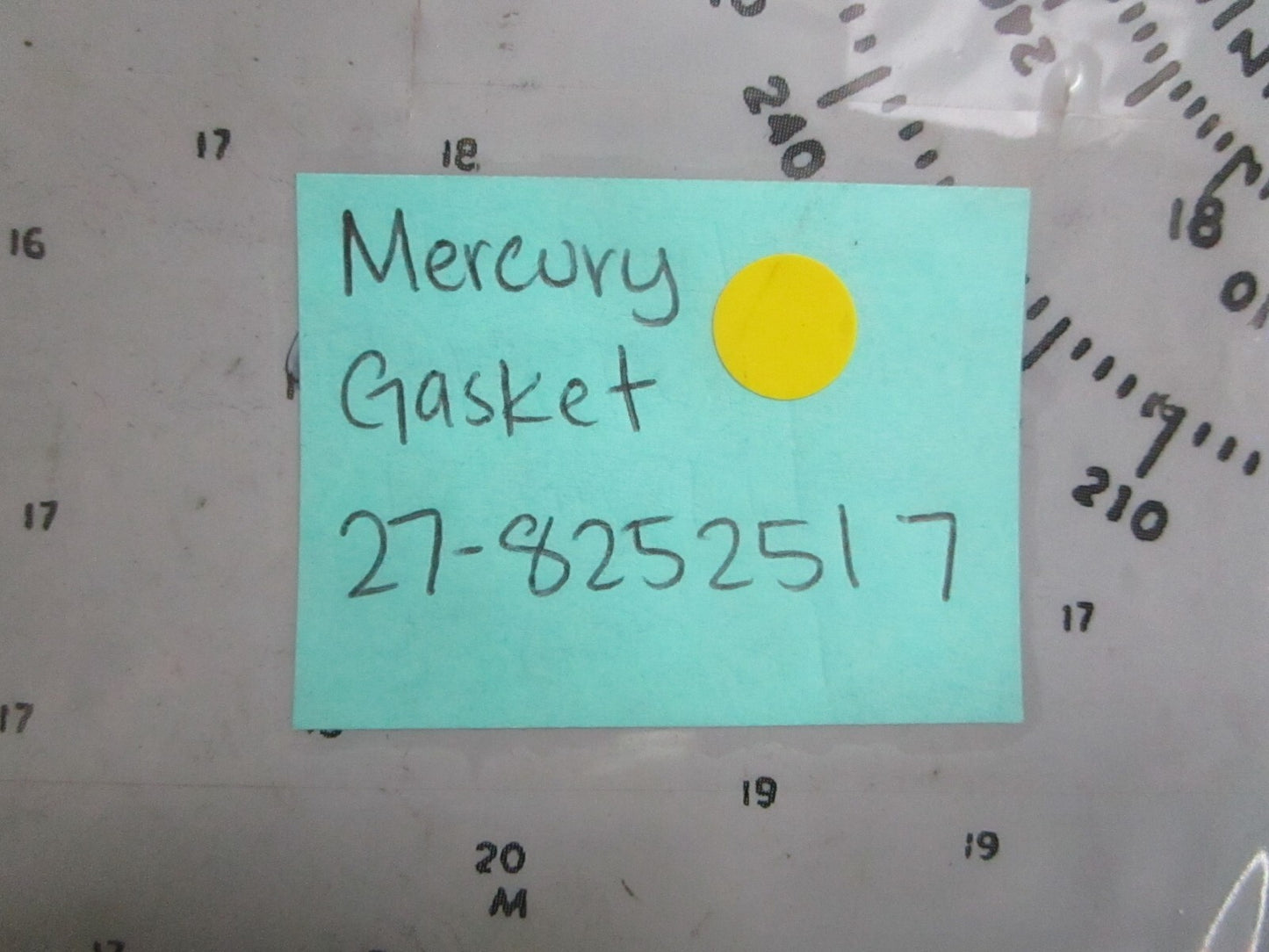 *NEW OEM* 0820 Mercury Quicksilver Gasket 27-825251 7