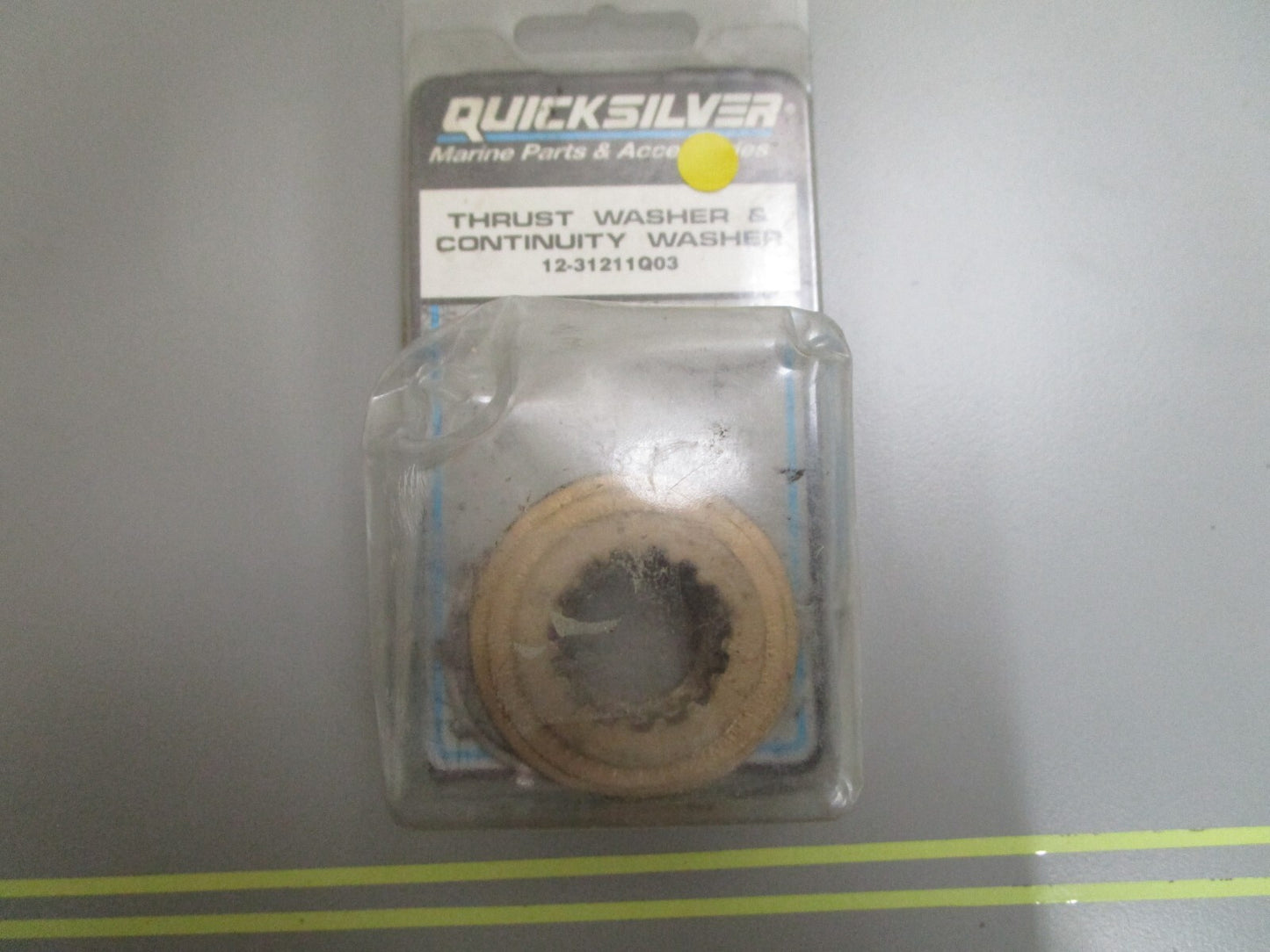 *NEW OEM* 0810 Mercury Quicksilver Thrust Washer & Continuity Washer 12-31211Q03