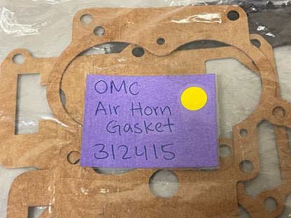 *NEW OEM* 0810 OMC Johnson Evinrude Air Horn Gasket 312415 0312415