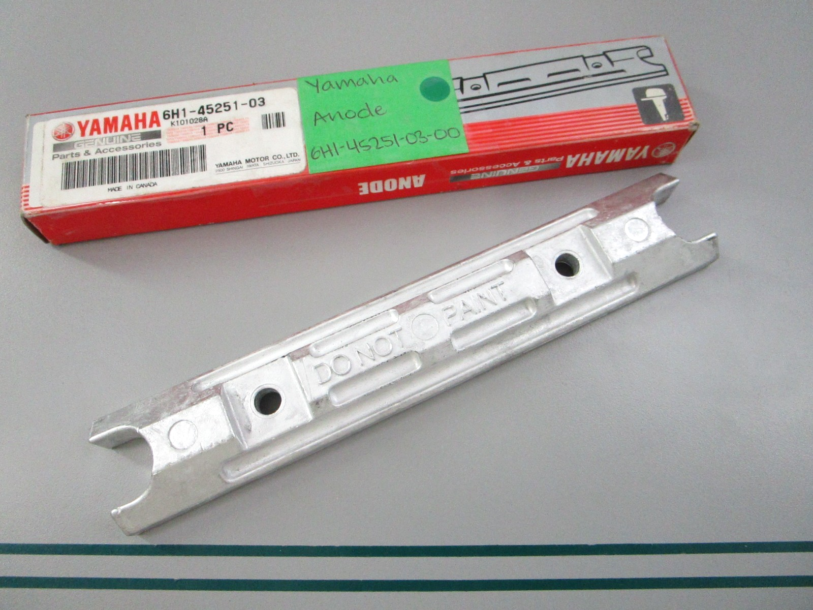 NEW OEM 6H1-45251-03-00 Yamaha Anode 0810