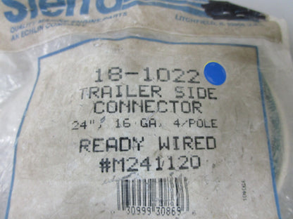 *NEW* 0720 Sierra 24" 16 GA 4 Pole Trailer Side Connector Ready Wired 18-1022