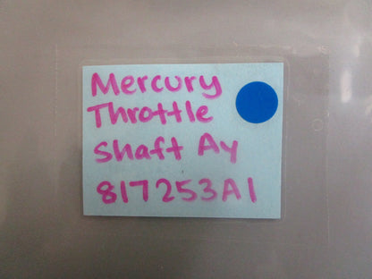 *NEW OEM* 0810 Mercury Quicksilver Throttle Shaft Assembly 817253A1