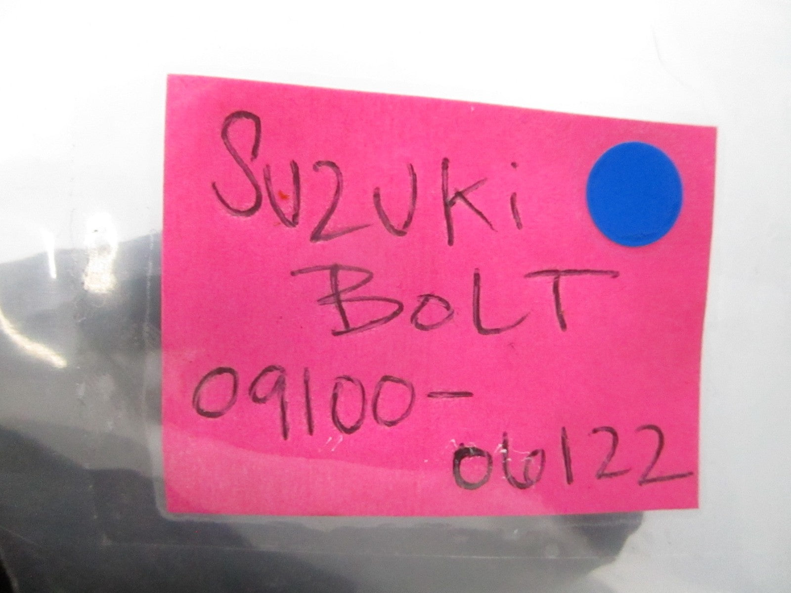 NEW OEM (LOT OF 4) 09100-06122 Suzuki Bolt 0810