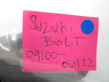 NEW OEM (LOT OF 4) 09100-06122 Suzuki Bolt 0810