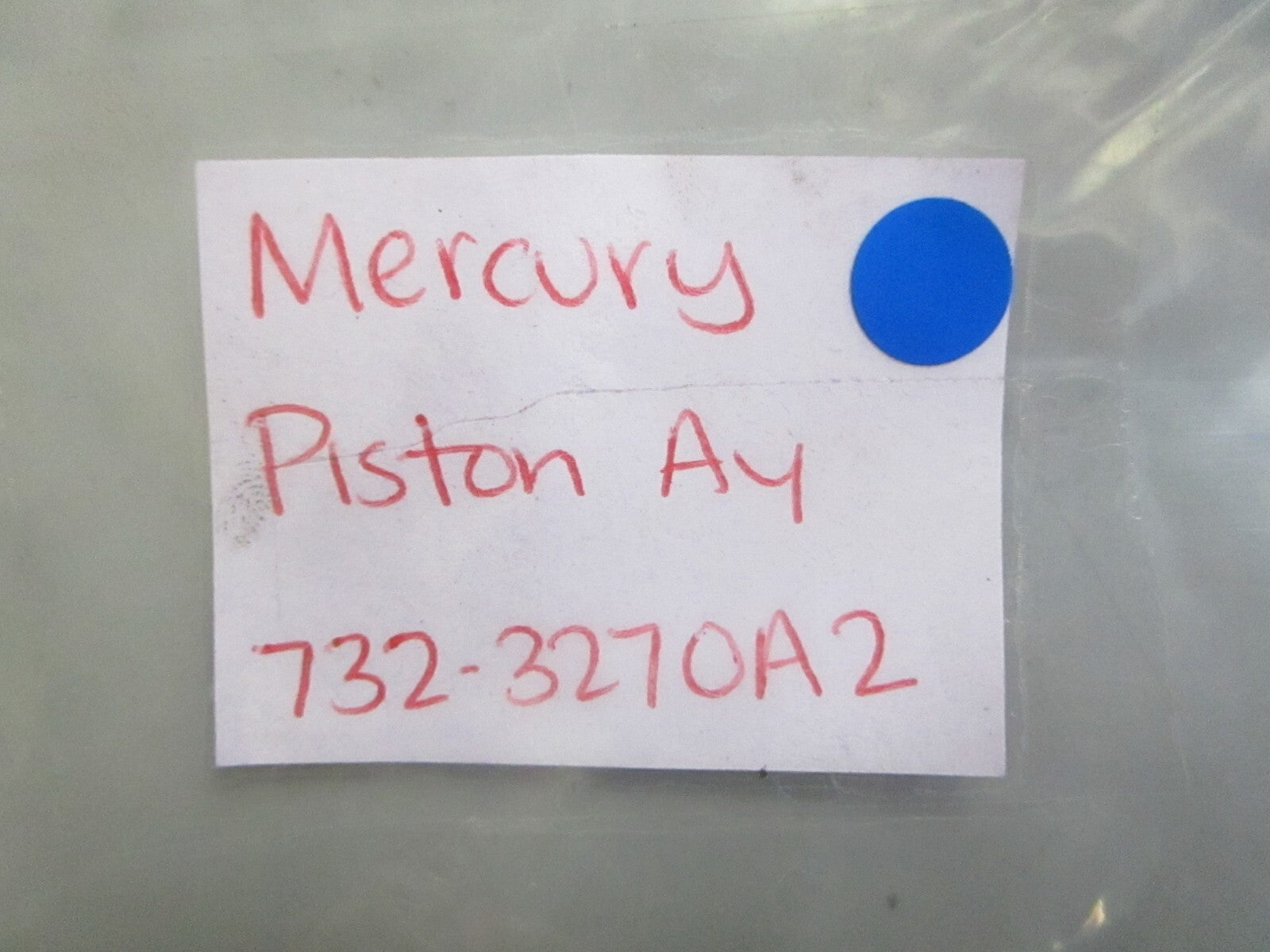 *NEW OEM* 0810 Mercury Quicksilver Piston Assembly 732-3270A2