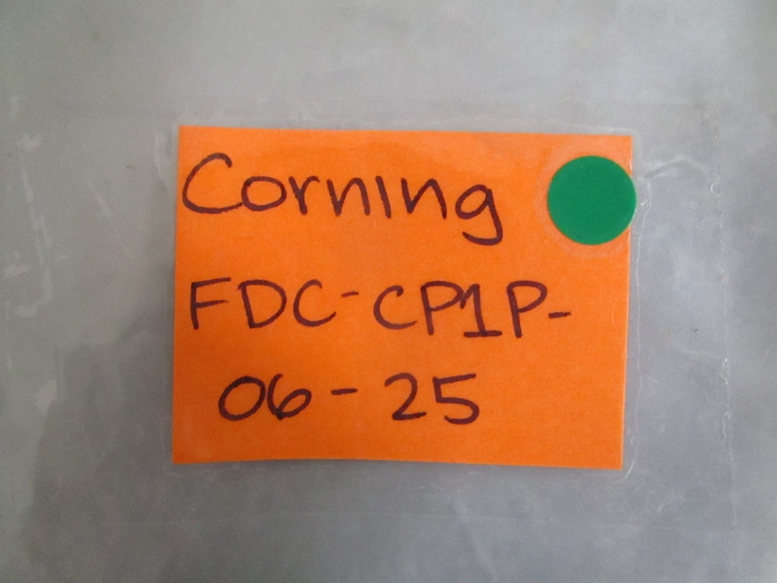 Corning FDC-CP1P-06-25 FDC 6-Port ST Multimode MM Fiber Panel NEW OEM 0820