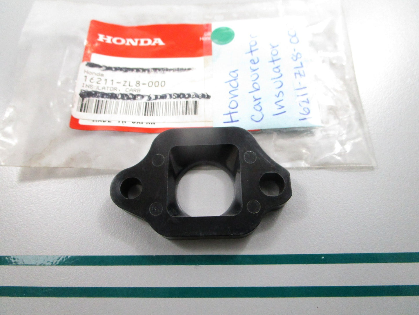 NEW OEM 16211-ZL8-000 Honda Carburetor Insulator 0810