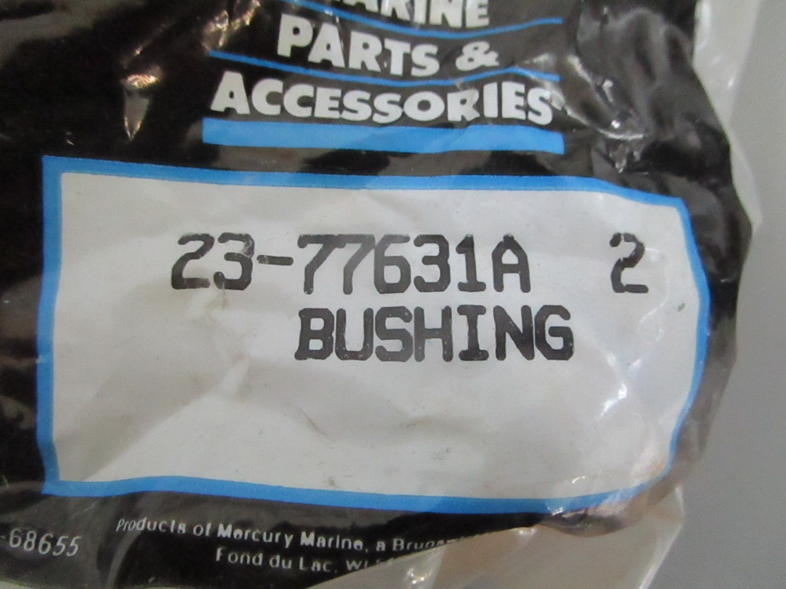 NEW OEM 23-77631A2 Mercury Quicksilver Bushing Assy 0820