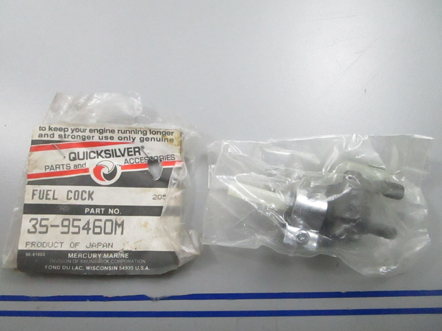 *NEW OEM* 0810 Mercury Quicksilver Fuel Cock 35-95460M