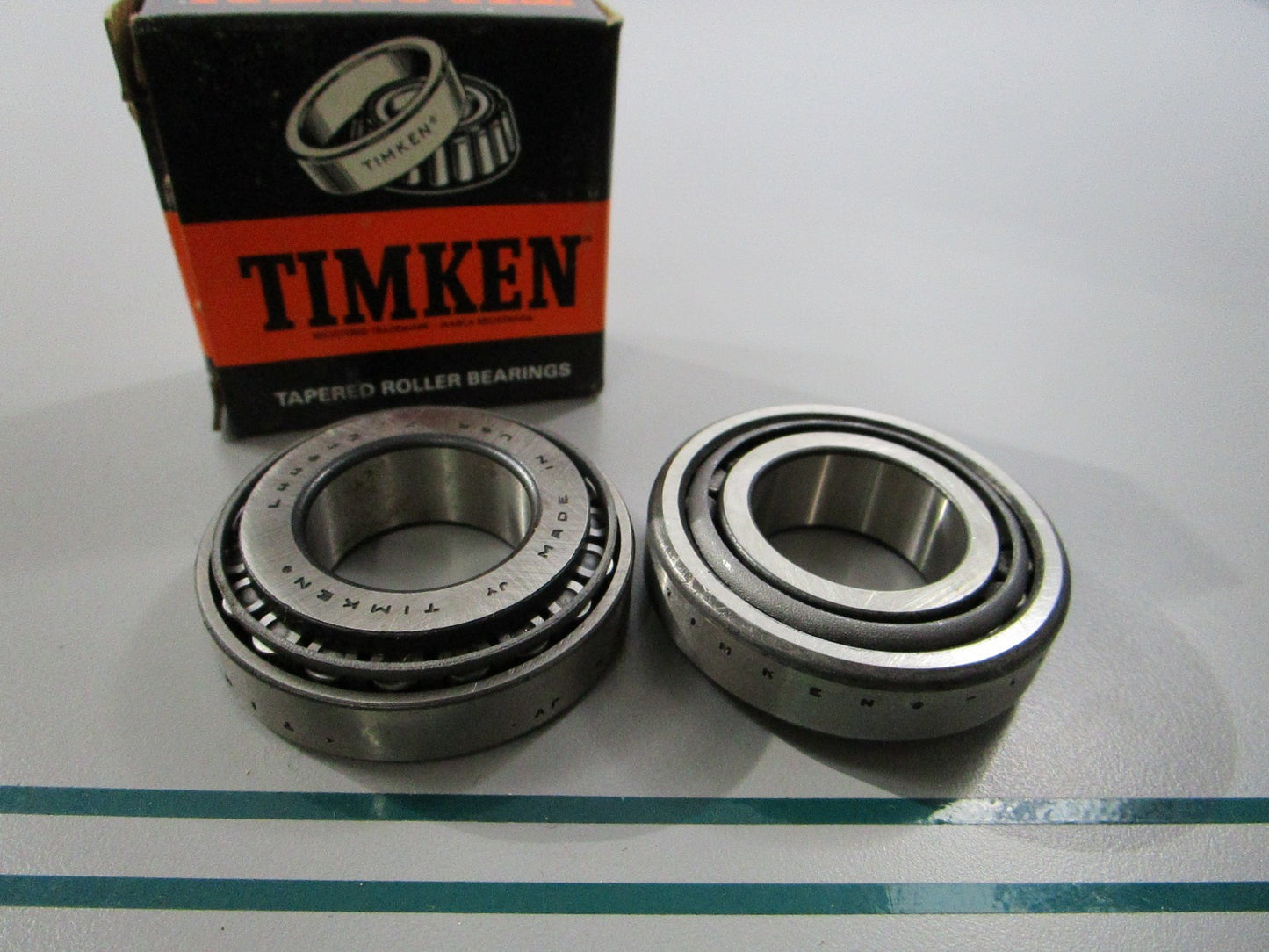 NEW (LOT OF 2) L44643 L44610 Timken Set #14 Roller Bearing 0810