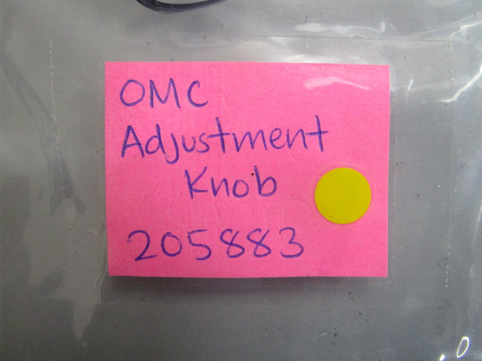 *NEW OEM* 0820 OMC Johnson Evinrude Adjustment Knob 205883 0205883
