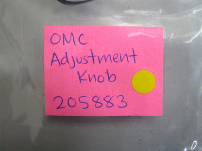 *NEW OEM* 0820 OMC Johnson Evinrude Adjustment Knob 205883 0205883