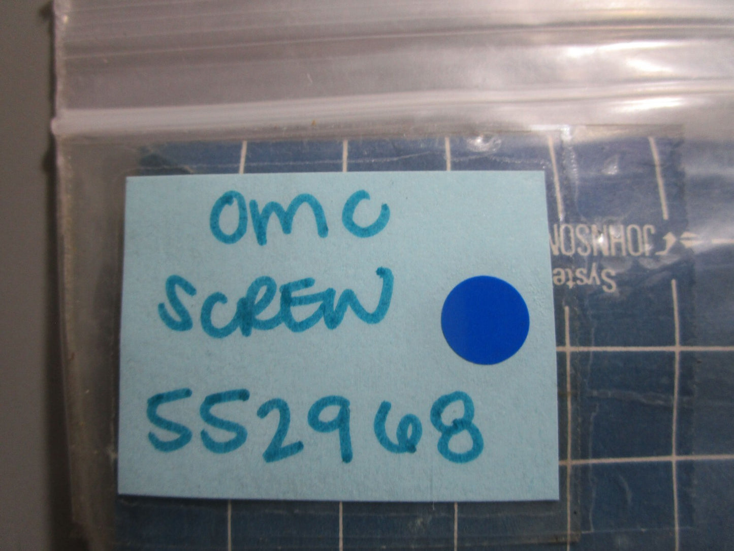 *NEW OEM* (LOT OF 3) 0770 OMC Johnson Evinrude Screw 552968 0552968