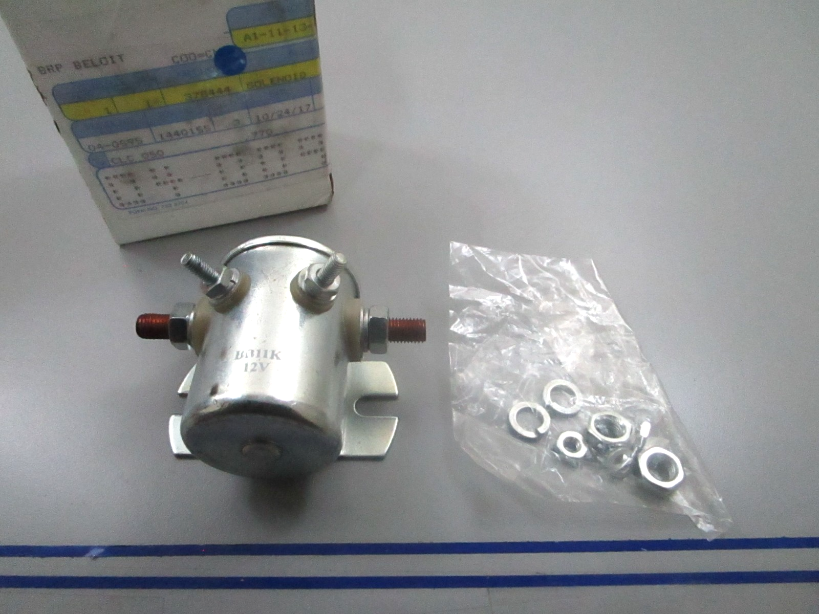 *NEW OEM* 0810 OMC Johnson Evinrude Solenoid 378444 0378444