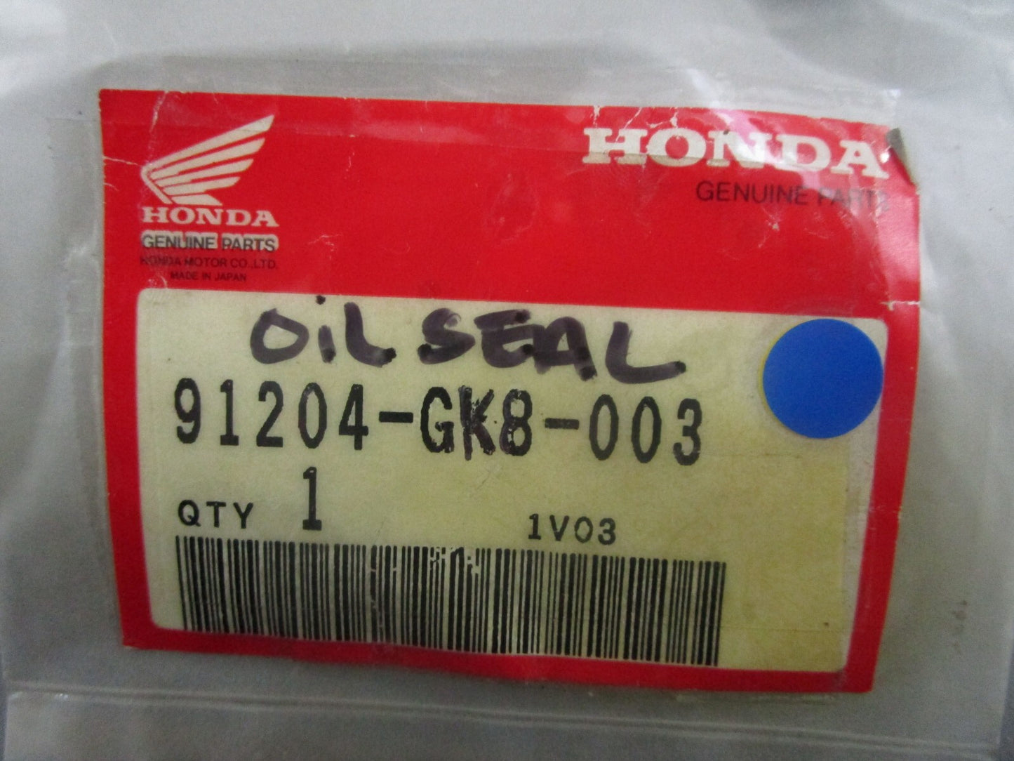 *NEW OEM* 0770 Honda Oil Seal 91204-GK8-003
