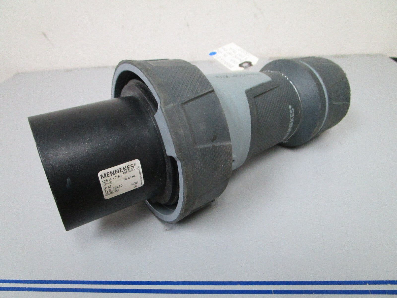 *NEW* 0720 Mennekes 125A 7H 500V Power Top Xtra 4 Pin Plug 13220