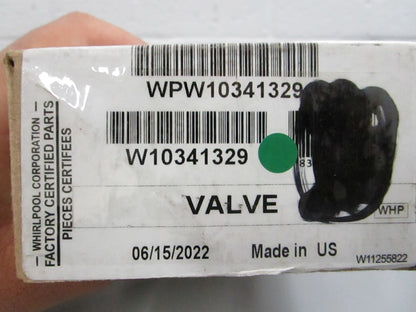 NEW OEM WPW10341329 Whirlpool Valve 0810