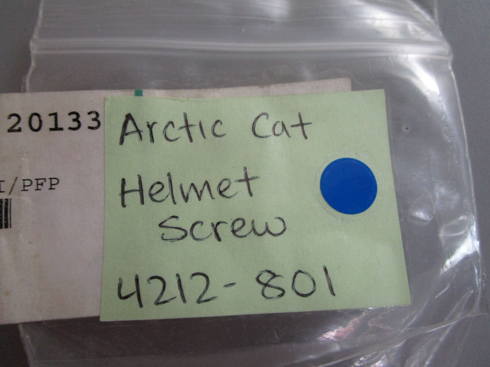 *NEW* (LOT OF 5) 0770 Arctic Cat Helmet Screw 4212-801