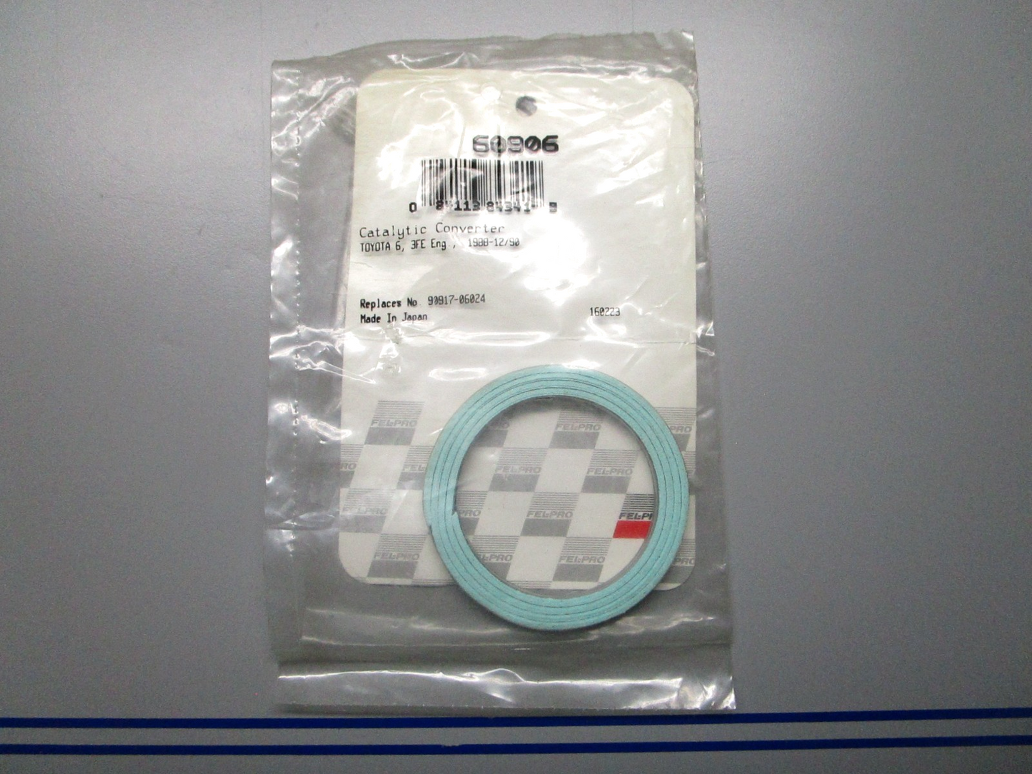 *NEW* 0810 Fel-Pro Flange Gasket 60906 Replaces: 90917-06024
