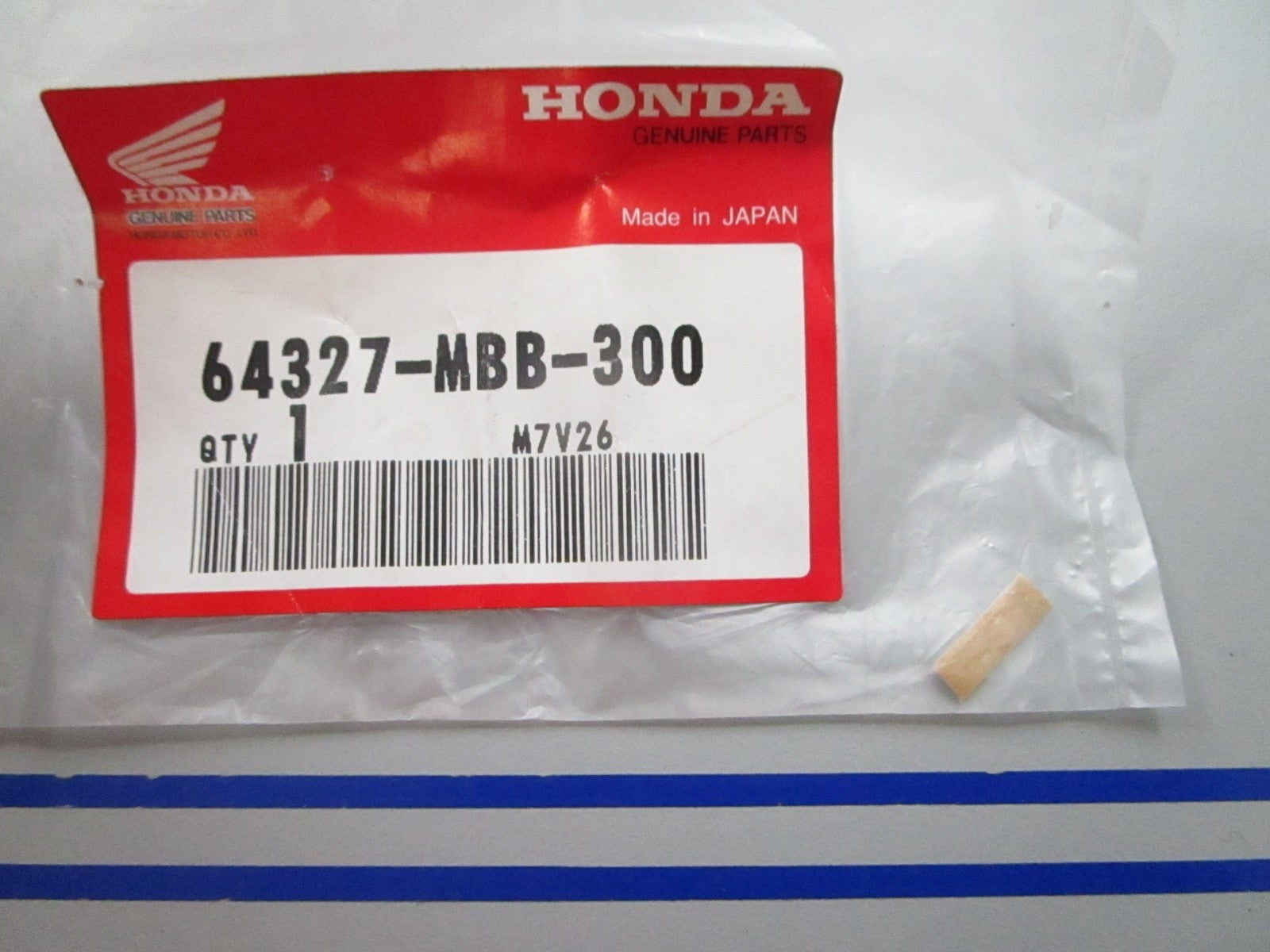 NEW OEM 64327-MBB-300 Honda Adhesive Tape 0810
