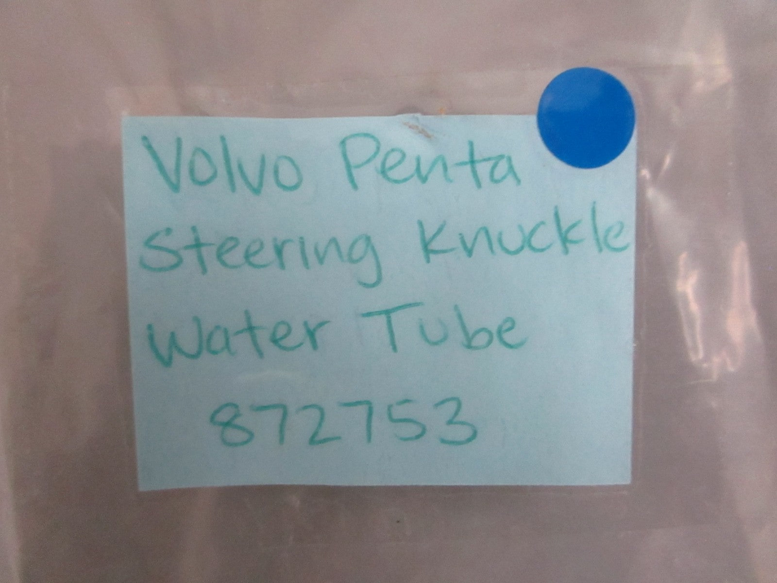 *NEW OEM* 0820 Volvo Penta Steering Knuckle Water Tube 872753