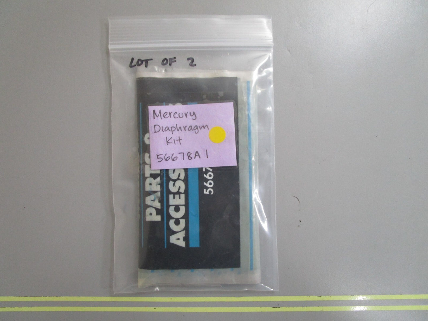 *NEW OEM* (LOT OF 2) 0810 Mercury Quicksilver Diaphragm Kit 56678A1