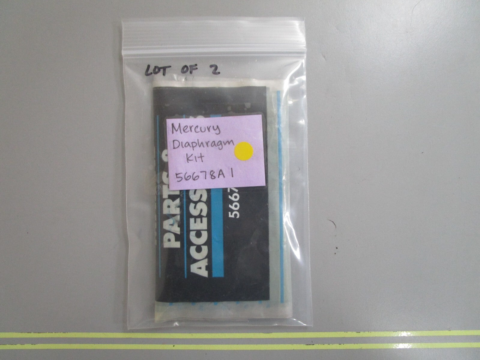 *NEW OEM* (LOT OF 2) 0810 Mercury Quicksilver Diaphragm Kit 56678A1