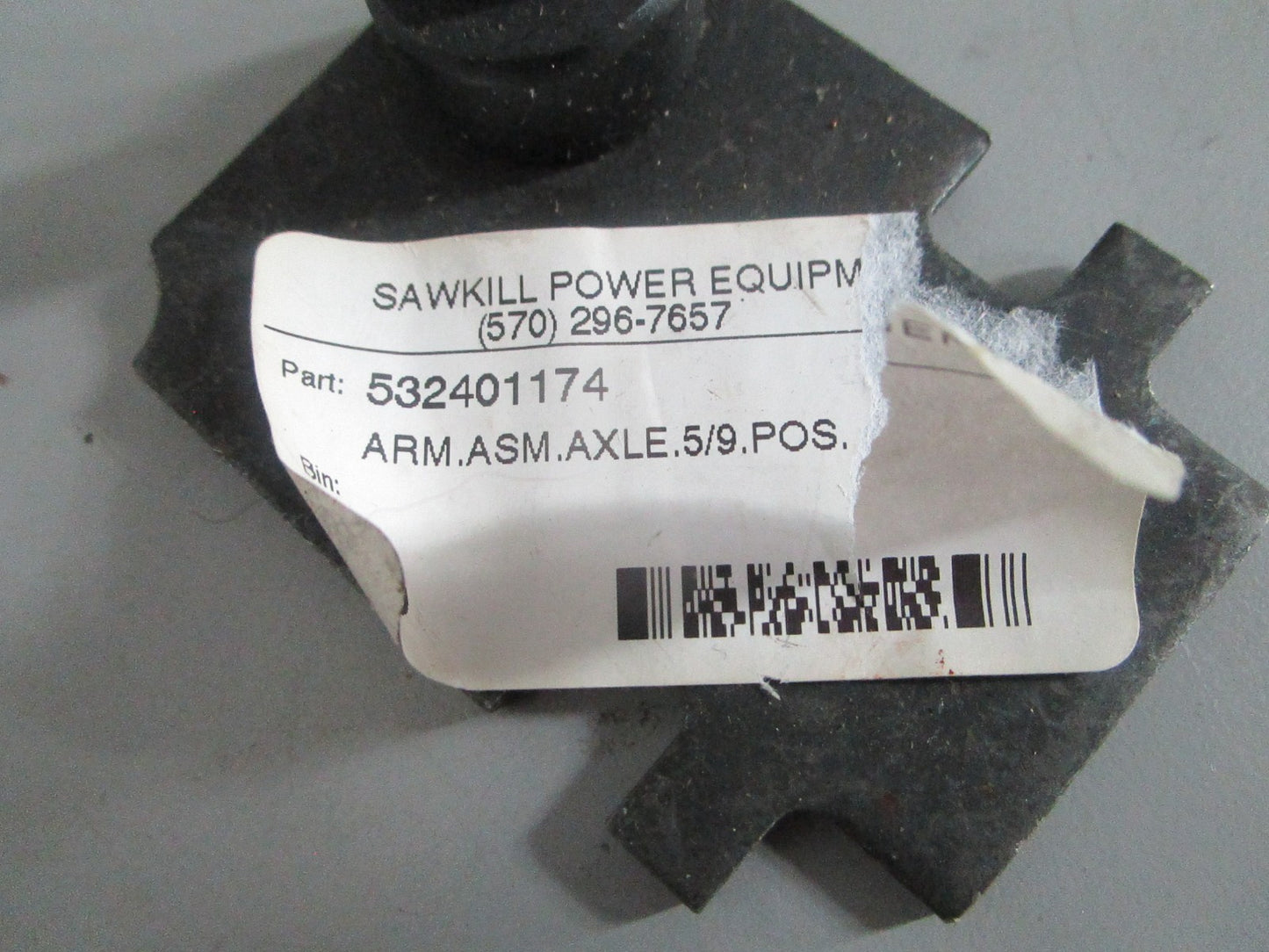 NEW OEM 532401174 Husqvarna Axle Arm Assy 0820