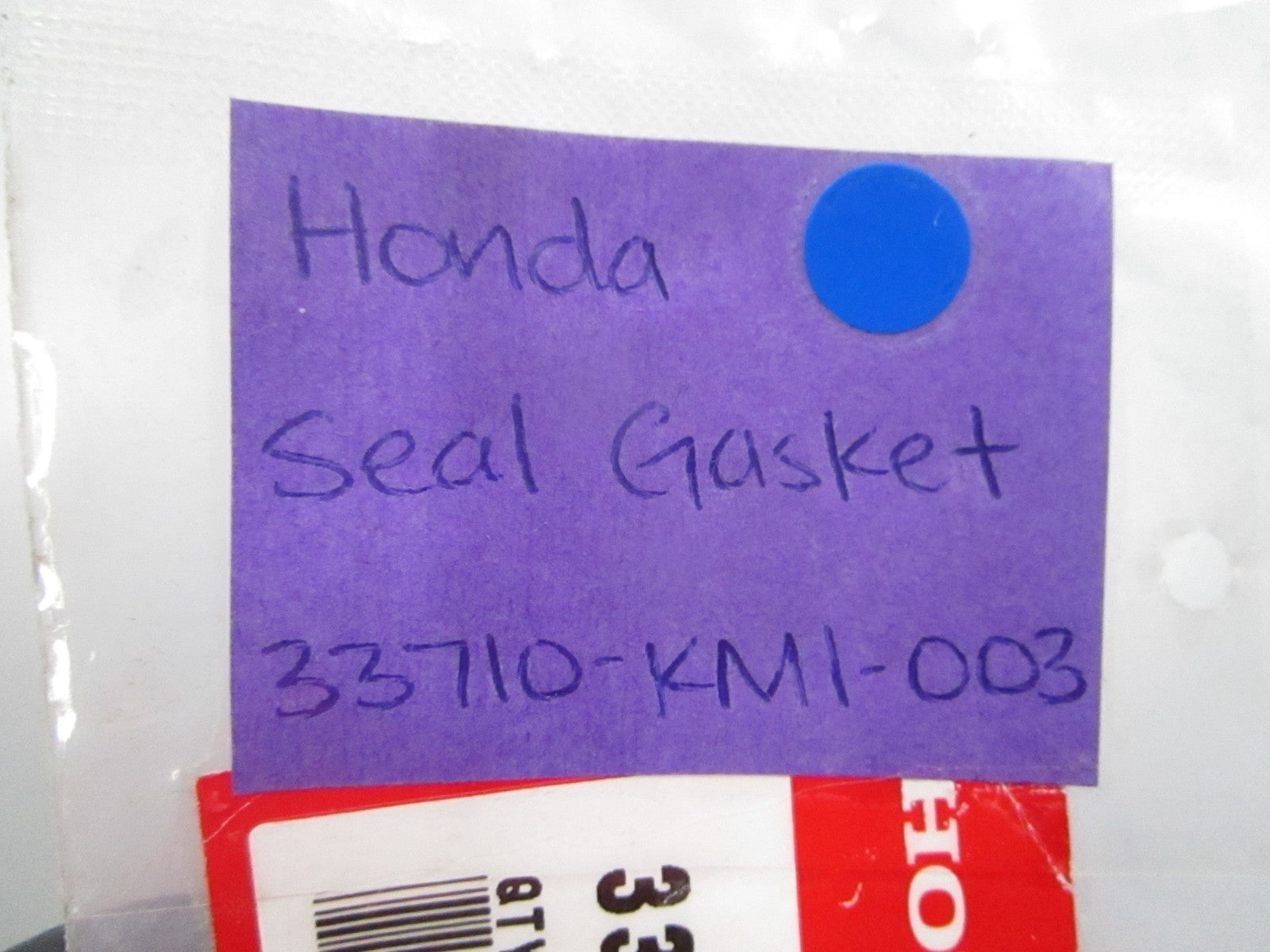 NEW OEM 33710-KM1-003 Honda Seal Gasket 0810