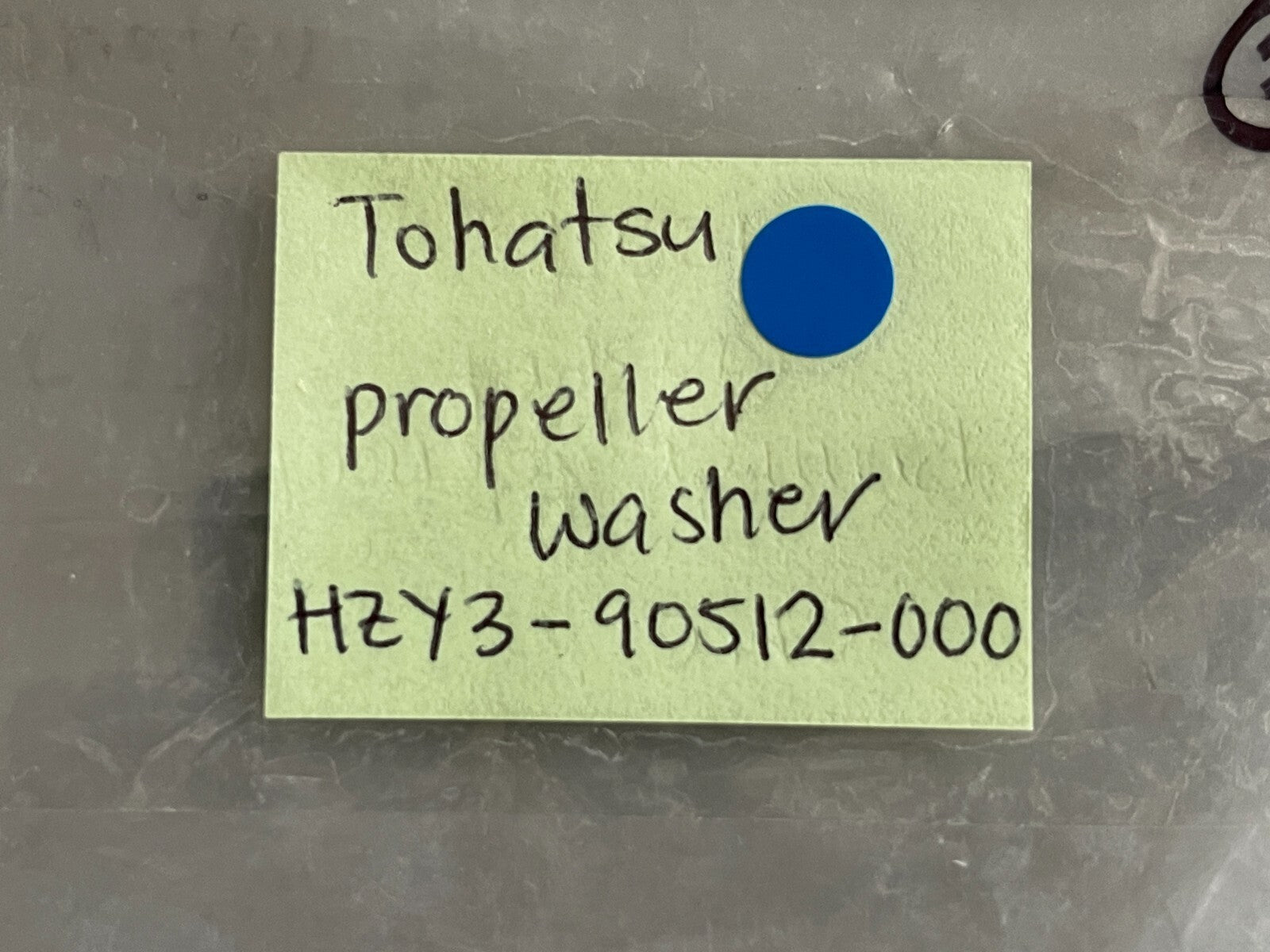 *NEW OEM* 0720 Tohatsu Nissan Propeller Washer HZY3-90512-000