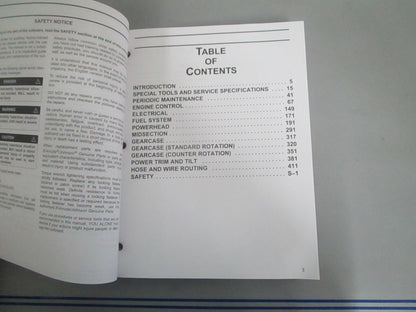*NEW OEM* 0820 OMC Johnson Evinrude 2005 200, 225, 250HP 4 Stroke Models Manual