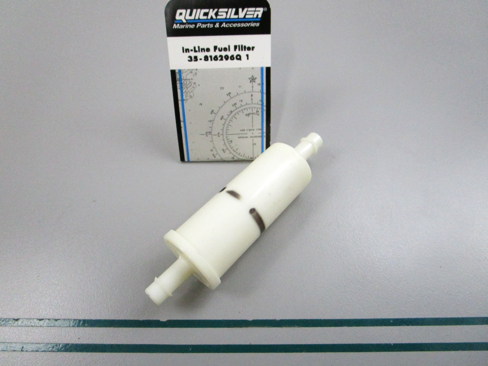 NEW OEM 35-816296Q1 Mercury Quicksilver In-Line Fuel Filter 0810