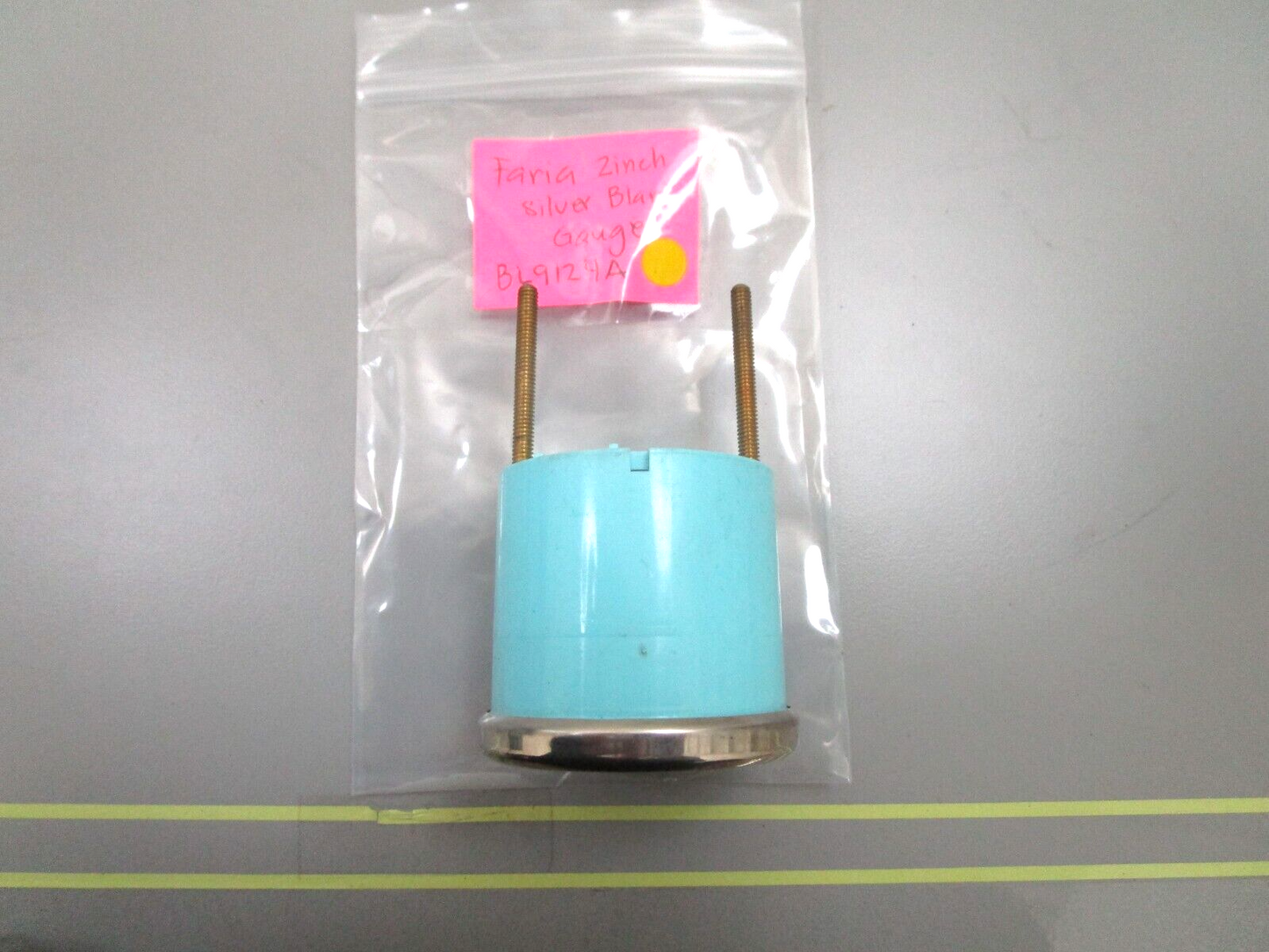 *NEW* 0750 Faria SILVER BLANK GAUGE (2 inch) BL9124A