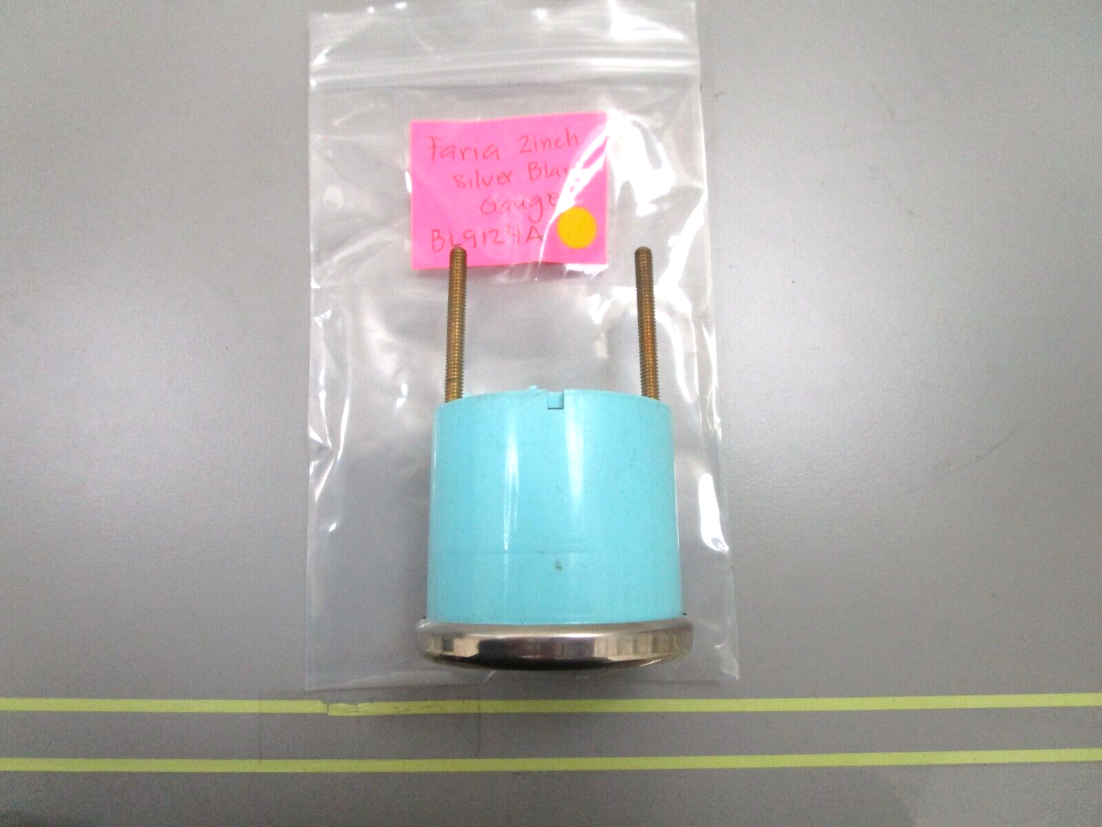 *NEW* 0750 Faria SILVER BLANK GAUGE (2 inch) BL9124A