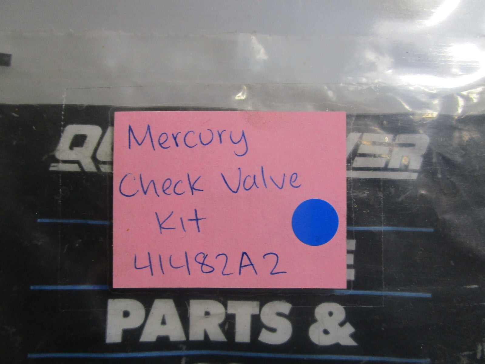 *NEW OEM* 0810 Mercury Quicksilver Check Valve Kit 41482A2