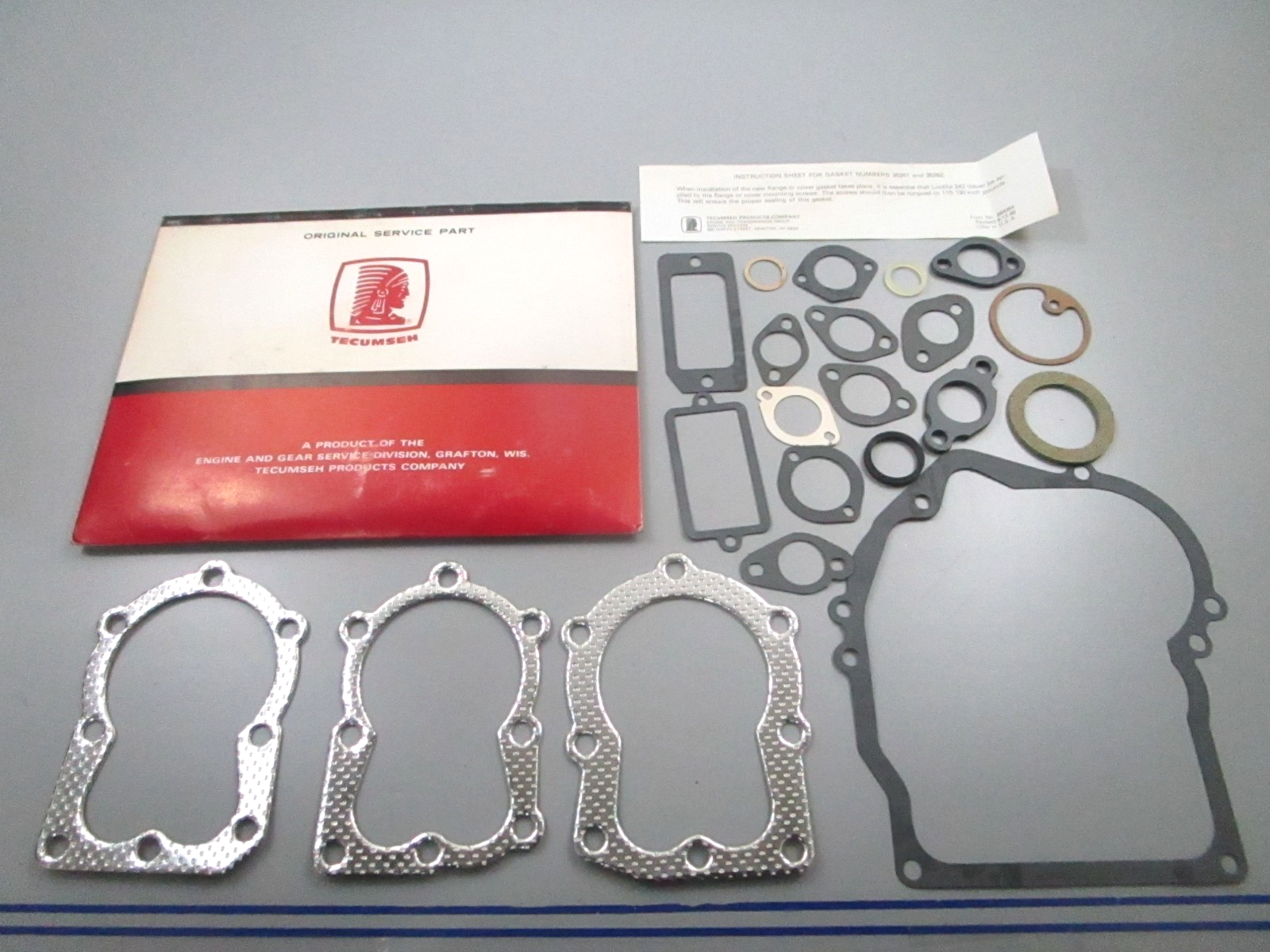 *NEW OEM* 0810 Tecumseh Gasket Set 33238D