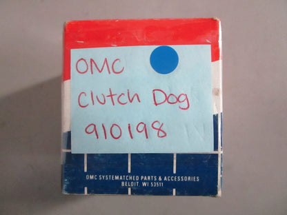 NEW OEM 910198 0910198 OMC Johnson Evinrude Clutch Dog 0820
