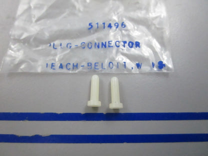 NEW OEM (LOT OF 2) 511496 0511496 OMC Johnson Evinrude Plug Connector 0810