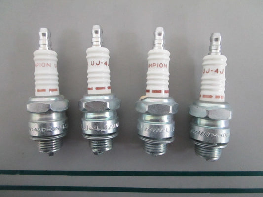 NEW OEM (LOT OF 4) UJ-4J Champion Spark Plug 0820